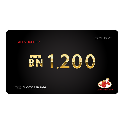 BND1,200 Jackhan Gift E- Vouchers 